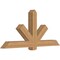 Ekena Millwork Kennewick Timber Gable Bracket, Western Red Cedar, 72"W x 33"H x 5 1/2"D x 5 1/2"F, 11/12 Pitch GBW072X33X0606KEN00SWR - alternate 2